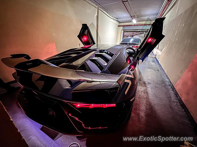 Lamborghini Aventador spotted in Dubai, United Arab Emirates