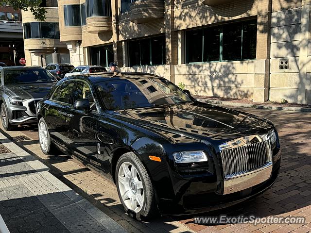 Rolls-Royce Ghost spotted in Washington DC, United States