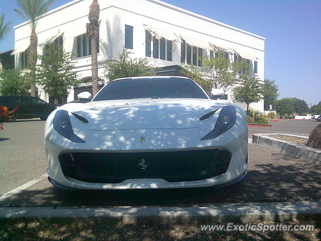 Ferrari 812 Superfast spotted in Scottsdale, Arizona