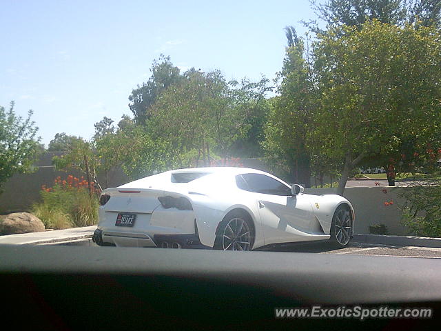 Ferrari 812 Superfast spotted in Scottsdale, Arizona