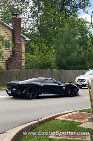 Ferrari Monza SP2 spotted in Hinsdale, Illinois