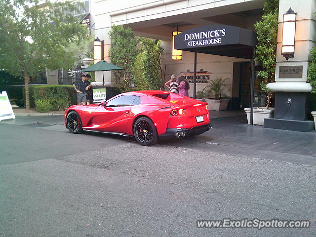 Ferrari 812 Superfast spotted in Scottsdale, Arizona