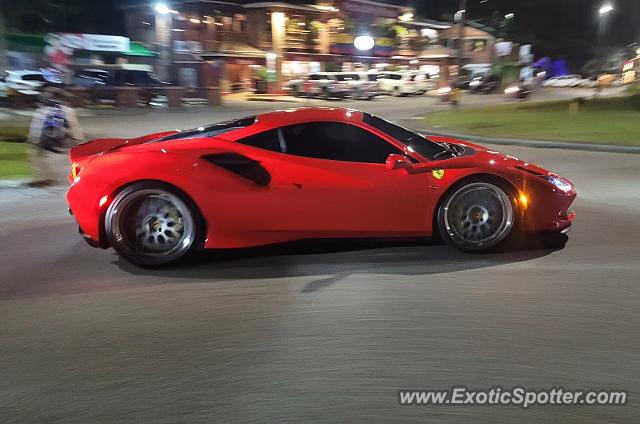 Ferrari F8 Tributo spotted in Medellin, Colombia