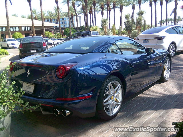 Ferrari California spotted in Scottsdale, Arizona