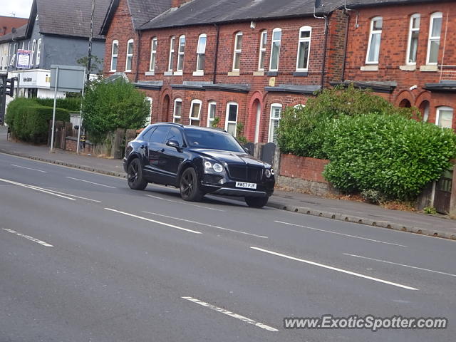 Bentley Bentayga spotted in Broadheath, United Kingdom