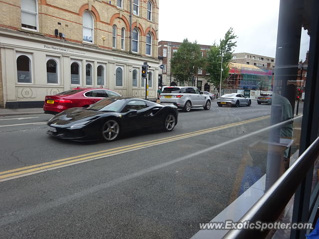 Ferrari F8 Tributo spotted in Altrincham, United Kingdom