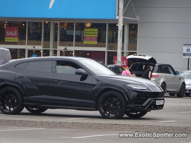 Lamborghini Urus spotted in Old Trafford, United Kingdom