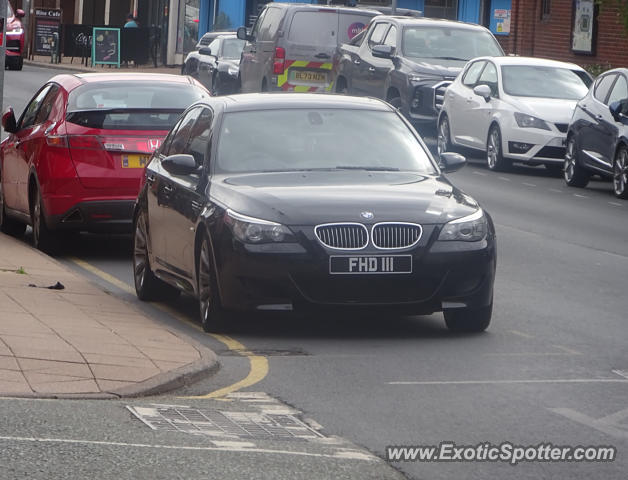 BMW M5 spotted in Wilmslow, United Kingdom