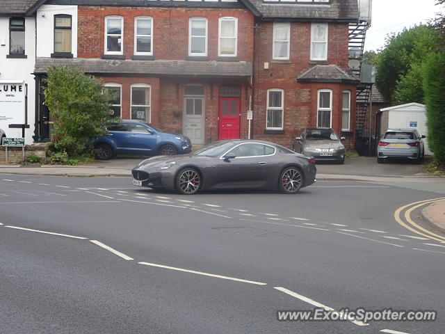 Maserati GranTurismo spotted in Wilmslow, United Kingdom