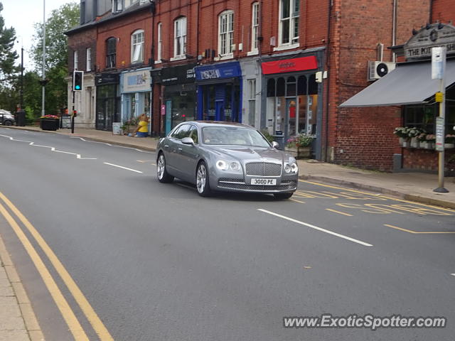 Bentley Flying Spur spotted in Alderley Edge, United Kingdom