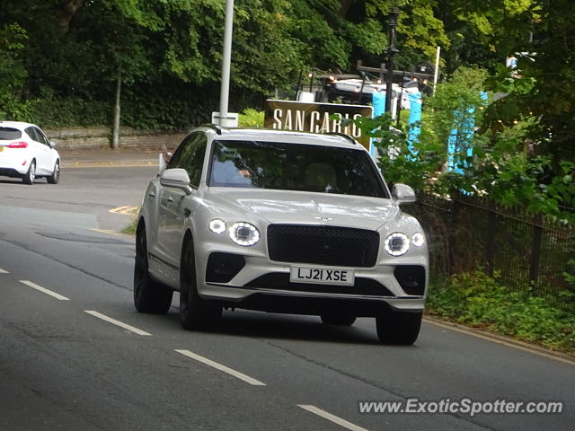 Bentley Bentayga spotted in Alderley Edge, United Kingdom