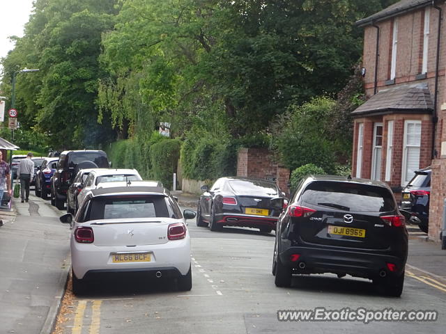 Bentley Continental spotted in Alderley Edge, United Kingdom