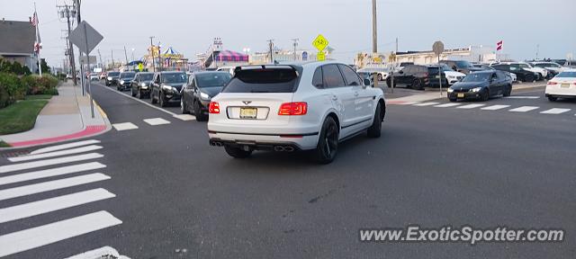 Bentley Bentayga spotted in Point pleasant, New Jersey