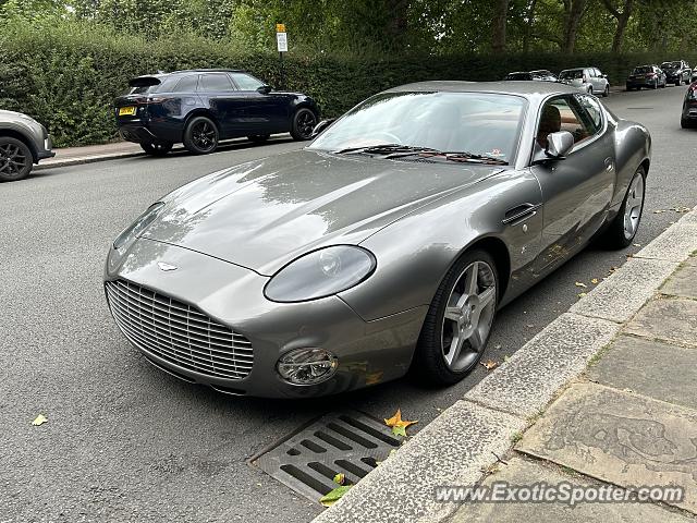 Aston Martin DB7 spotted in London, United Kingdom