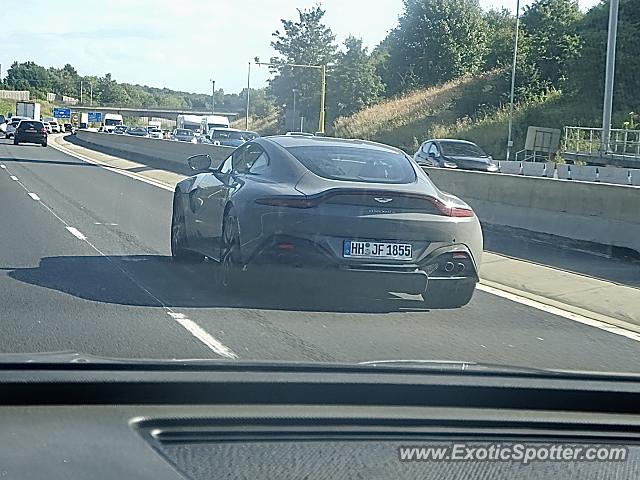 Aston Martin Vantage spotted in Motorway, United Kingdom