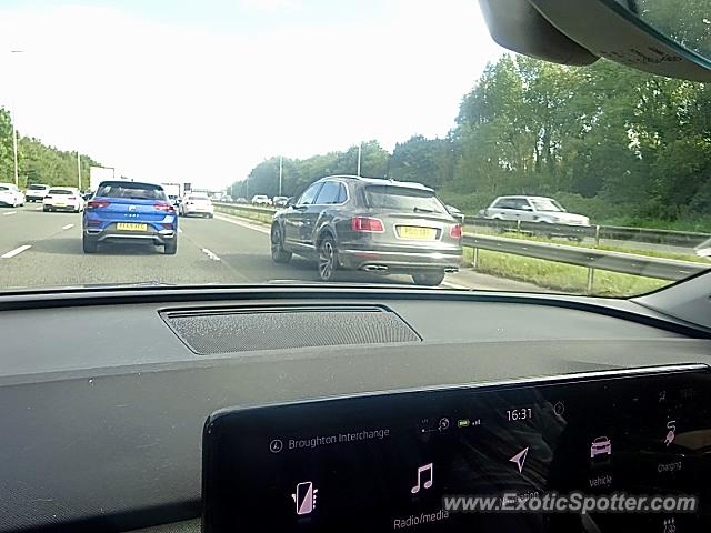 Bentley Bentayga spotted in Motorway, United Kingdom