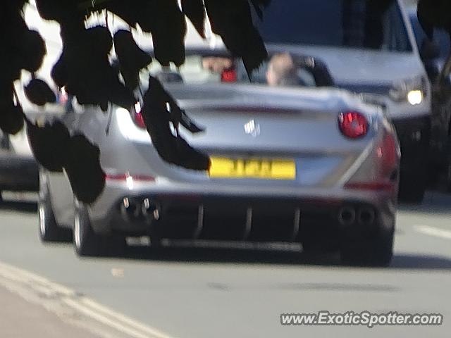 Ferrari California spotted in Lytham, United Kingdom