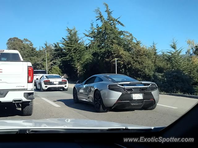 Mclaren MP4-12C spotted in Carmel Valley, California