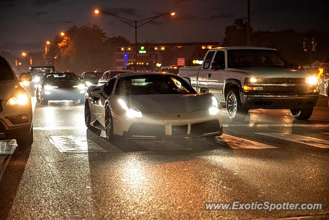 Ferrari 488 GTB spotted in Birmingham, Michigan