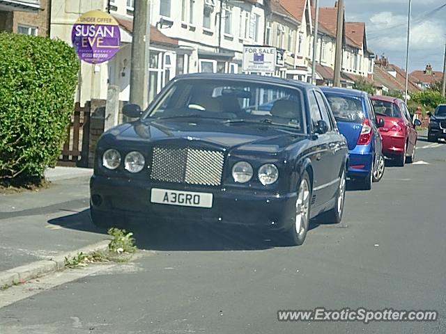 Bentley Arnage spotted in Cleveleys, United Kingdom