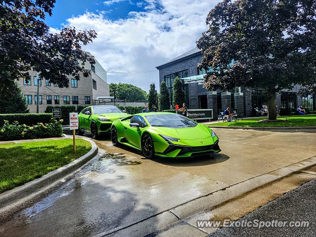 Lamborghini Huracan spotted in Birmingham, Michigan