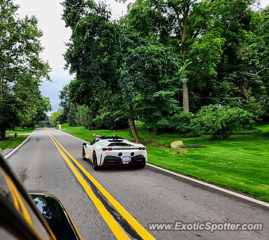 Ferrari SF90 Stradale spotted in Birmingham, Michigan