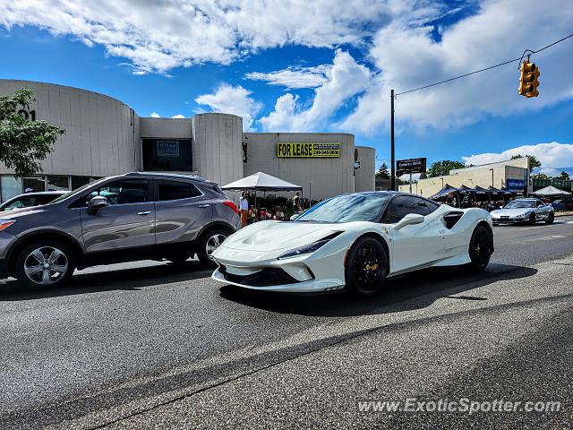 Ferrari F8 Tributo spotted in Birmingham, Michigan