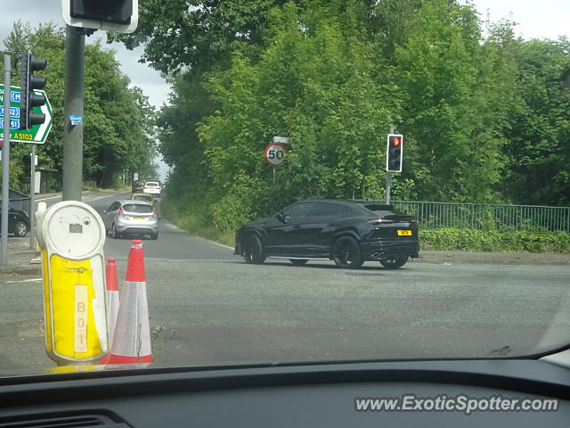 Lamborghini Urus spotted in Wythenshawe, United Kingdom