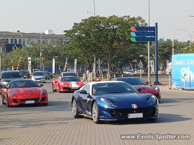 Ferrari 812 Superfast spotted in Jakarta, Indonesia