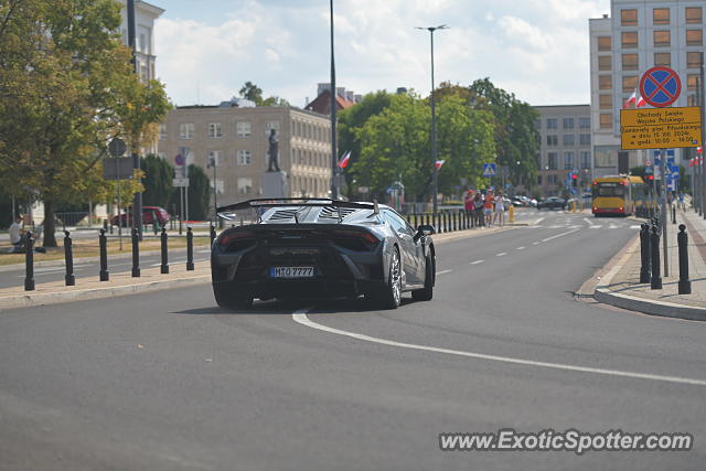 Lamborghini Huracan spotted in Warsaw, Poland