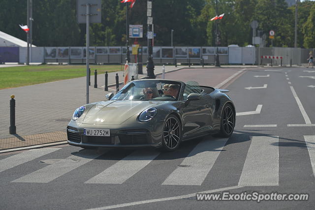 Porsche 911 Turbo spotted in Warsaw, Poland