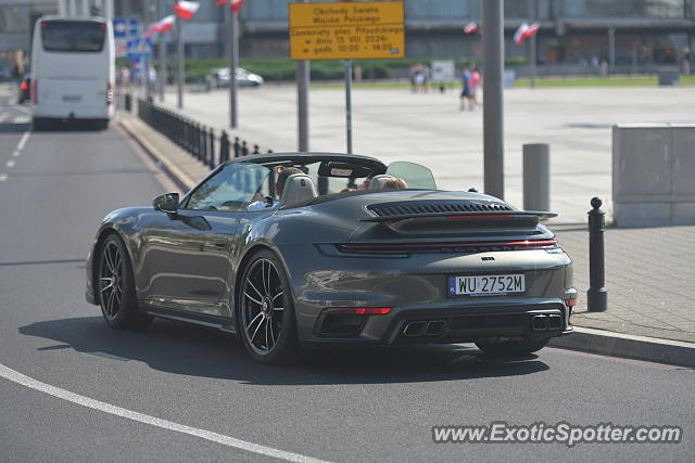 Porsche 911 Turbo spotted in Warsaw, Poland