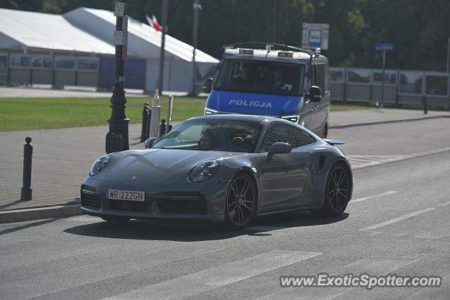 Porsche 911 Turbo spotted in Warsaw, Poland