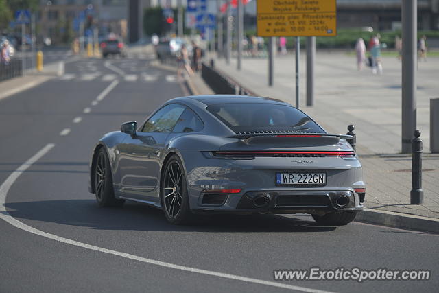 Porsche 911 Turbo spotted in Warsaw, Poland