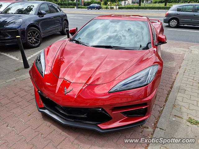 Chevrolet Corvette Z06 spotted in Warsaw, Poland