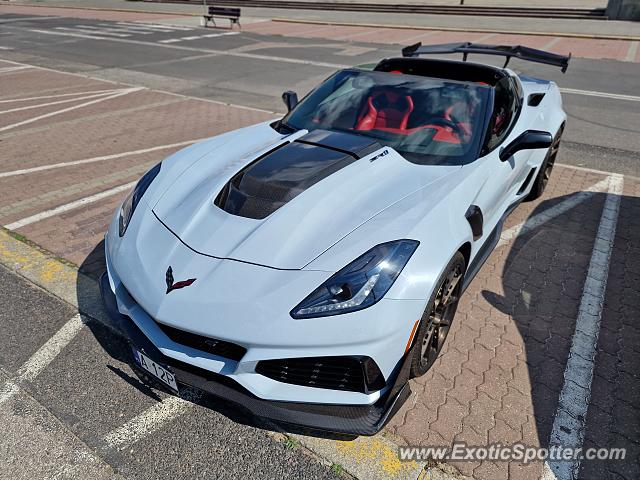 Chevrolet Corvette ZR1 spotted in Warsaw, Poland