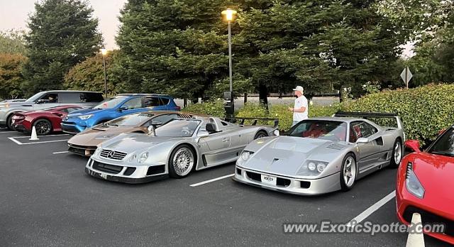 Ferrari F40 spotted in Carmel, California