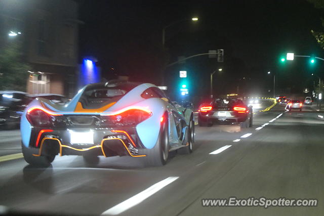 Mclaren P1 spotted in Monterey, California