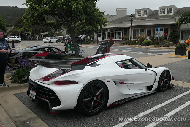 Koenigsegg Regera spotted in Monterey, California