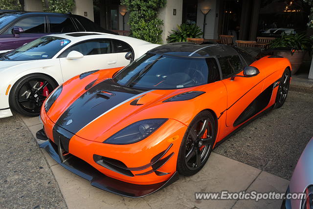 Koenigsegg Agera spotted in Monterey, California