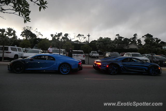 Bugatti Chiron spotted in Monterey, California