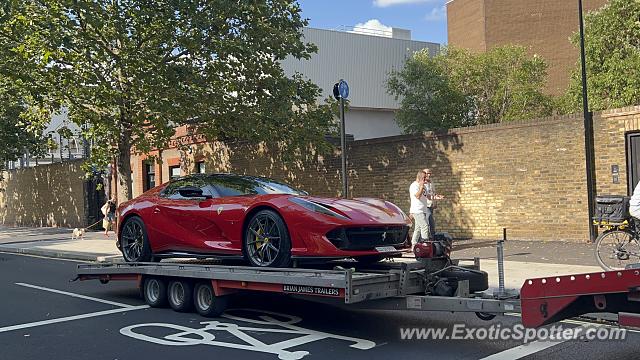 Ferrari 812 Superfast spotted in London, United Kingdom