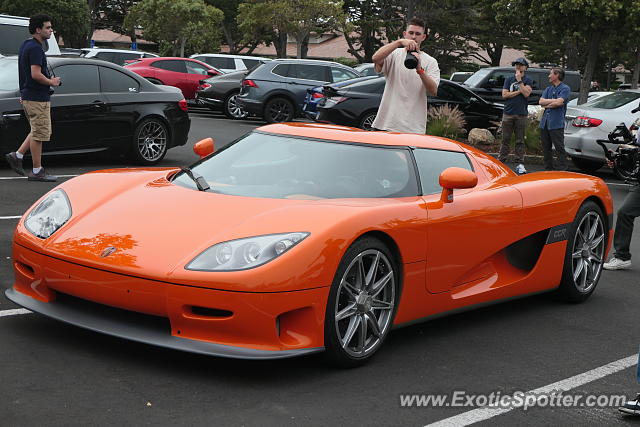 Koenigsegg CCR spotted in Monterey, California