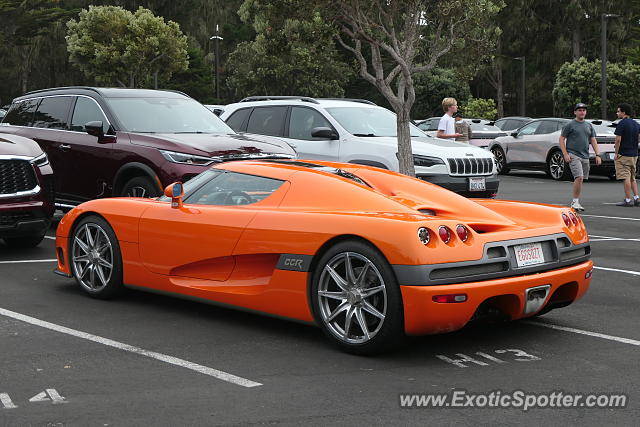 Koenigsegg CCR spotted in Monterey, California