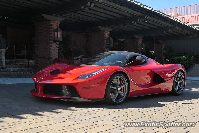 Ferrari LaFerrari spotted in Monterey, California