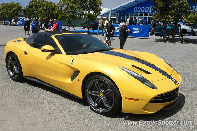 Ferrari F60 America spotted in Monterey, California