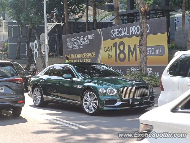 Bentley Flying Spur spotted in Jakarta, Indonesia