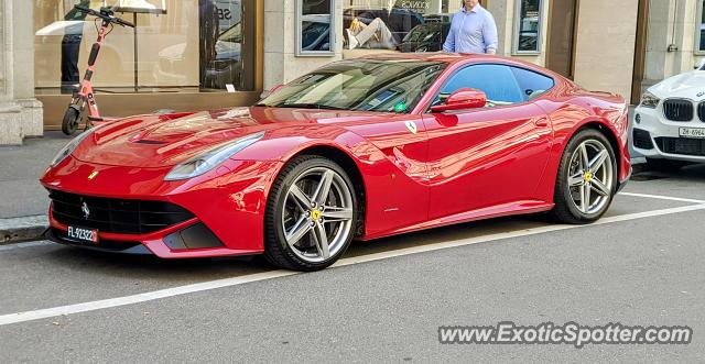 Ferrari F12 spotted in Zurich, Switzerland