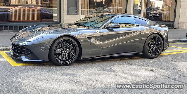 Ferrari F12 spotted in Zurich, Switzerland