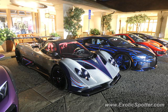 Pagani Zonda spotted in Monterey, California